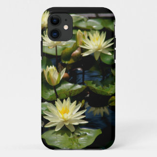 Capa de telefone Amarela Lotus Waterlillies