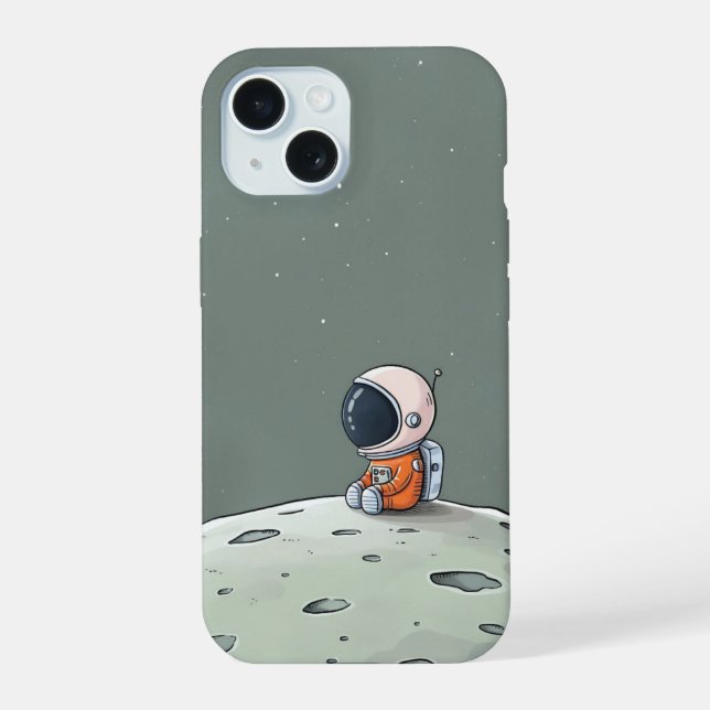 capa de telefone astronauta (Verso)