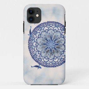 Capa de telefone azul do Casemate da mandala de