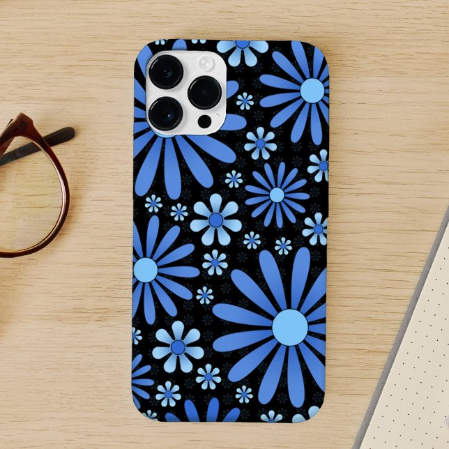 Capa de telefone Blue Flower Power (Criador carregado)