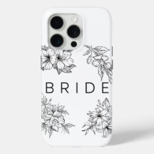 Capa de telefone Bridal iPhone 15 pro