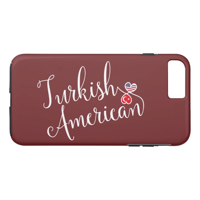 Capa de telefone Celular Turca Americana Entwinada (Verso (Horizontal))