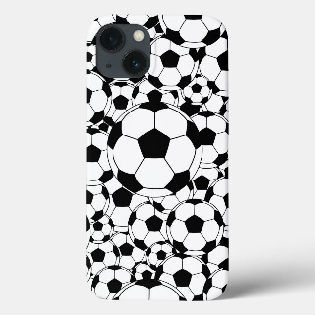 Capa de telefone com bola de futebol design para f (Verso)