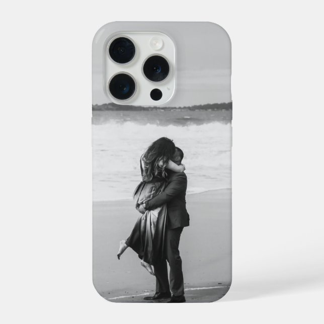 Capa de telefone com foto personalizada Apple iPho (Verso)