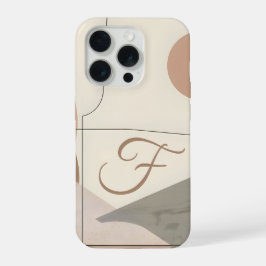 Capa de Telefone com Letra F Minimalista – Design