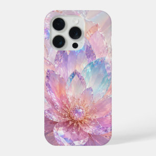 Capa de Telefone Crystal Lotus Pastel