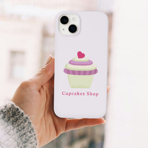 Capa de telefone cupcake