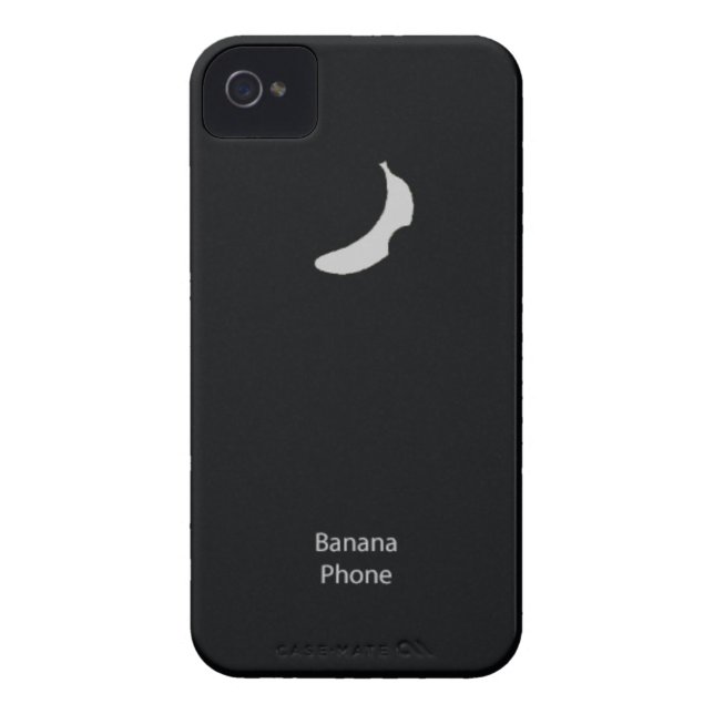 Capa de telefone da banana para Iphone 4 (Traseira)