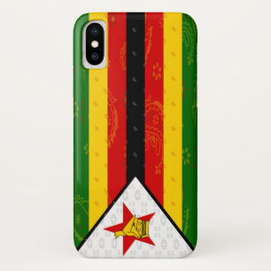 Capa de telefone da bandeira de Zimbabwe