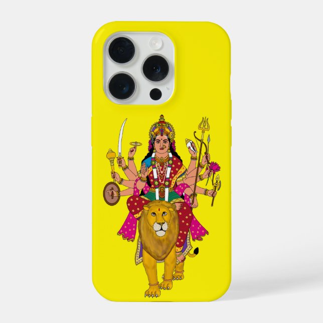 Capa de telefone da Deusa Durga (Verso)