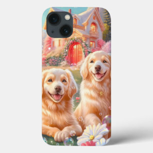 Capa de telefone de Arte de Cachorro de Retriever