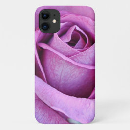 Capa de telefone de Arte de Rosa de Roxo lavanda