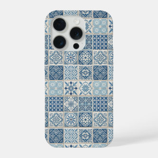 Capa de Telefone de Azulejo Marroquino Azul e Bran