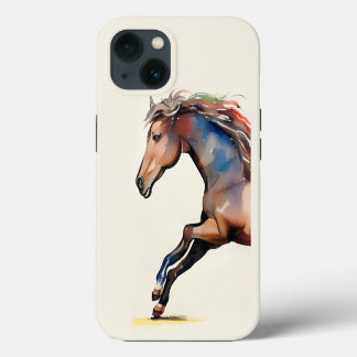 Capa de telefone de cavalos