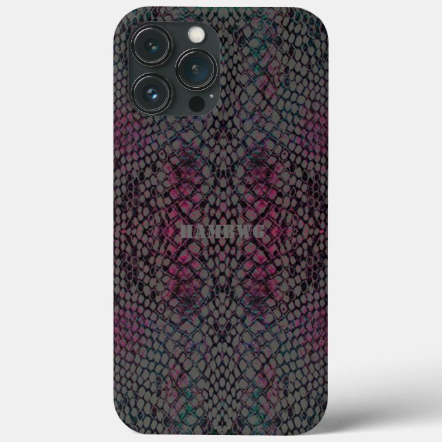 Capa de telefone de Célula de Snakeskin - HAMbyWG (Verso)