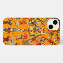Capa de telefone de Circo Japonês para iPhone e Sa