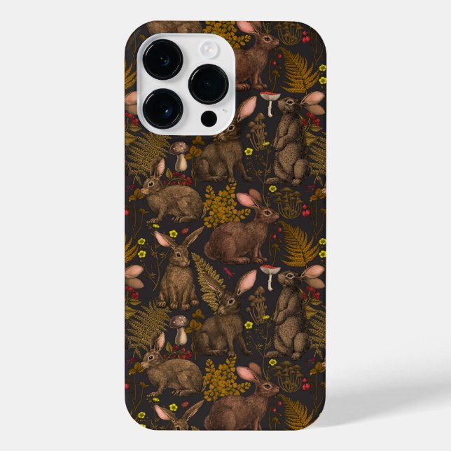Capa de telefone de coelhos (Verso)