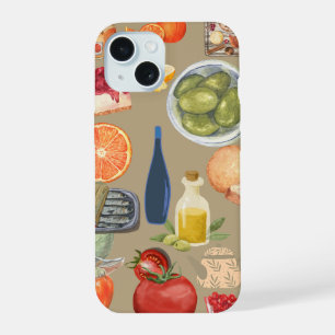 Capa de telefone de Colagem da Comida Gourmet
