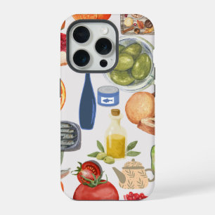 Capa de telefone de Colagem da Comida Gourmet