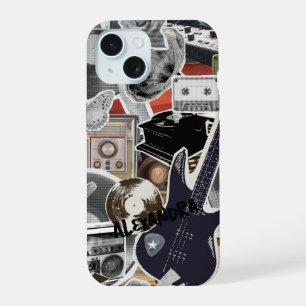 Capa de telefone de Colagem de Música, Cobrir de A