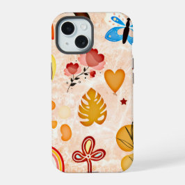 Capa de telefone de Colagem de Stickers Aestéticos