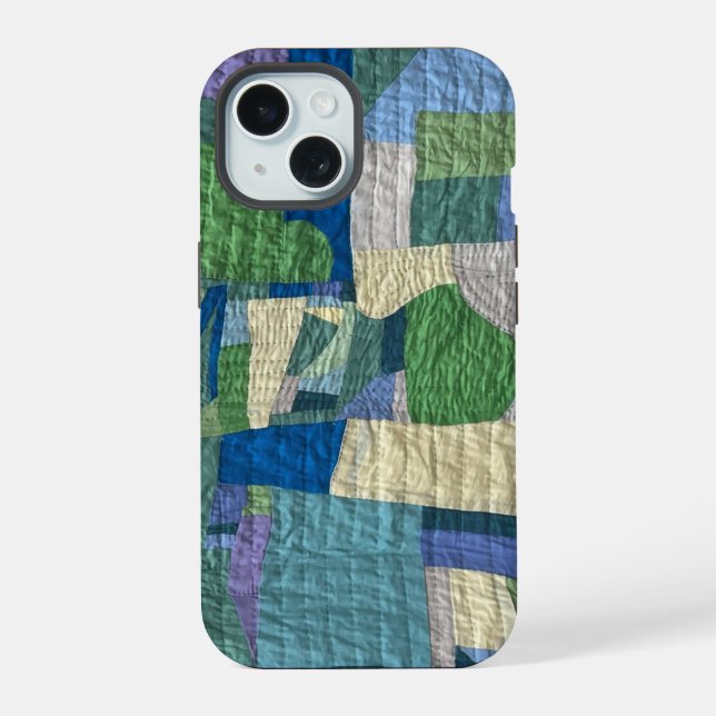 Capa de telefone de colcha personalizável (Verso)