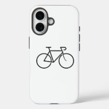 Capa de telefone de Design de bicicleta minimalist