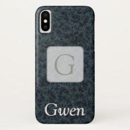 Capa de telefone de flocos de neve escura personal