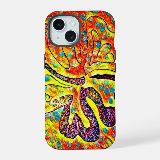 Capa de telefone de Flor Confetti (Verso)