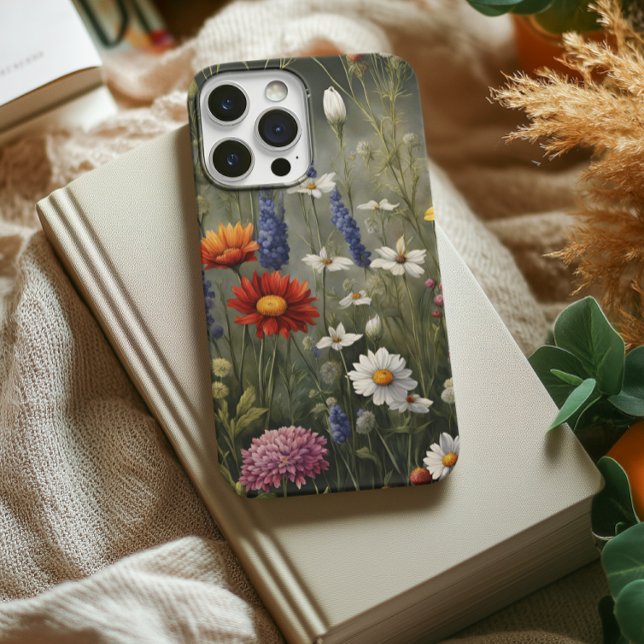Capa de telefone de flor selvagem, presente botâni (GIFT FOR MOM, GIFT FOR GIRL, BIRTHDAY GIFT FOR WOMEN, CHRISTMAS GIFT FOR WOMEN, GRADUATION GIFT)