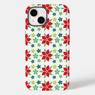 Capa de telefone de Flores de Poinsettia
