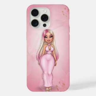 Capa de telefone de Glamor Rosa Personalizada