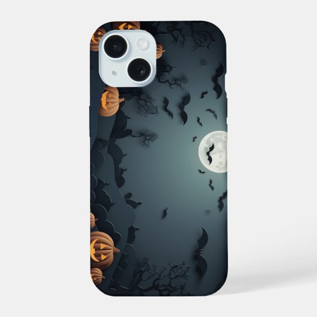 Capa de telefone de Halloween (Verso)