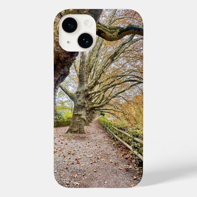 Capa de telefone de Iphone Forest Walkway (Verso)
