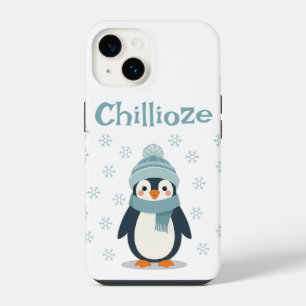 Capa de telefone de Kawaii Penguin - Chillioze Cut