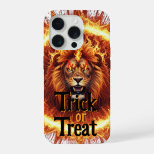 Capa de telefone de leão rei, Fiery Lion Capa de t