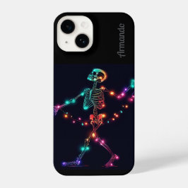 Capa de telefone de luzes de Natal personalizadas