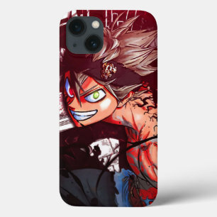 Capa de telefone de massa inspirada em anime – Uma