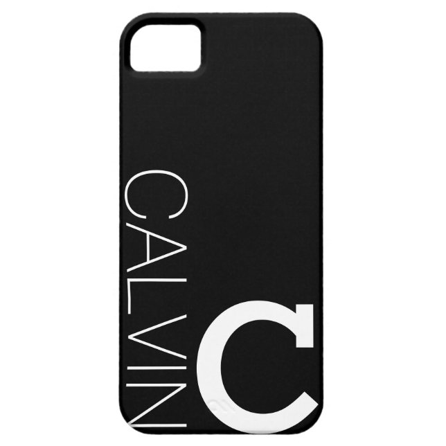 Capa de telefone de Monograma de Mod (Traseira)