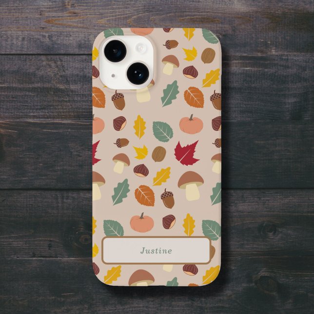 Capa de telefone de Padrão de outono (Autumn Pattern Phone Case)