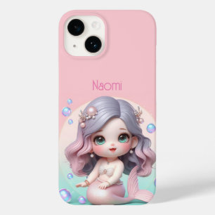 Capa de telefone de Sereia Personalizada Bonita
