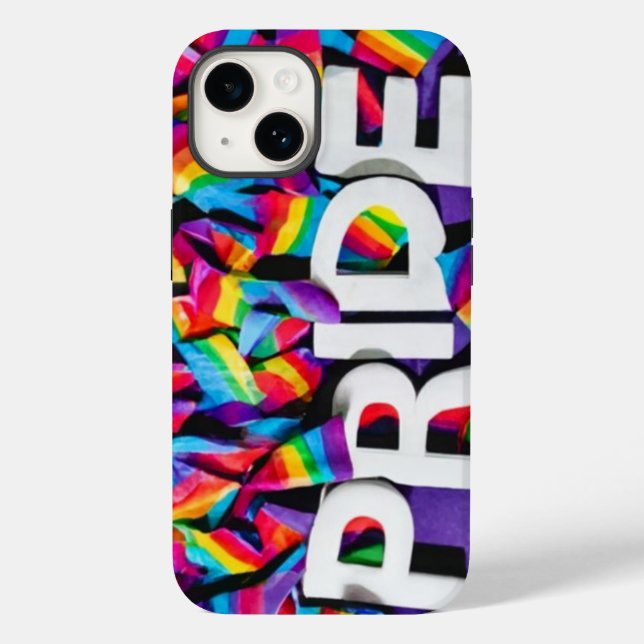 Capa de telefone de Sinalizador Pride Mini (Verso)