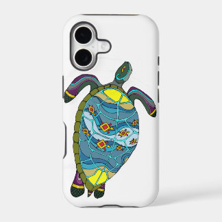 Capa de telefone de tartaruga marinha