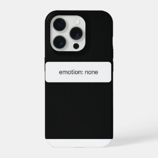 Capa de telefone de tecnologia mínima com humor de