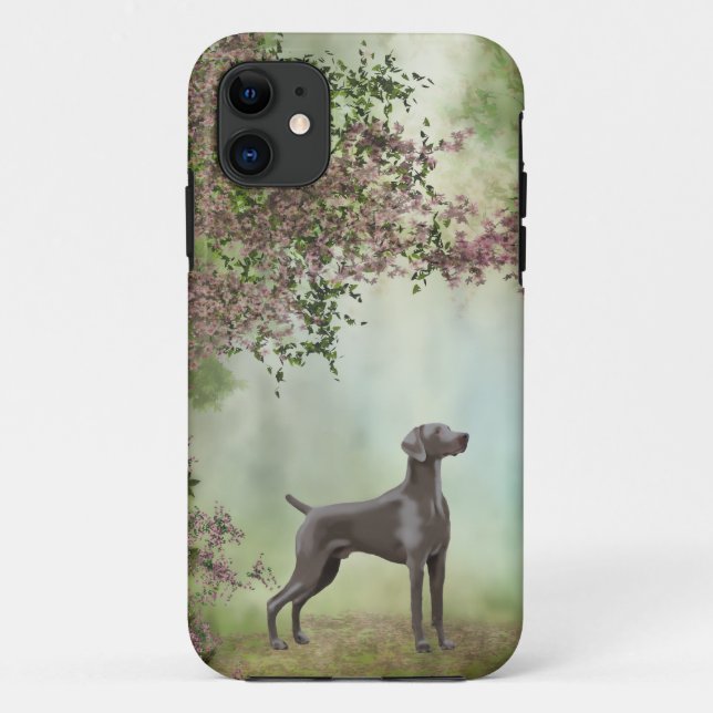 Capa de telefone de Weimaraner (Verso)