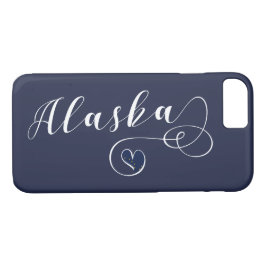 Capa de telefone do Alaska Heart Mobile, Alaskan