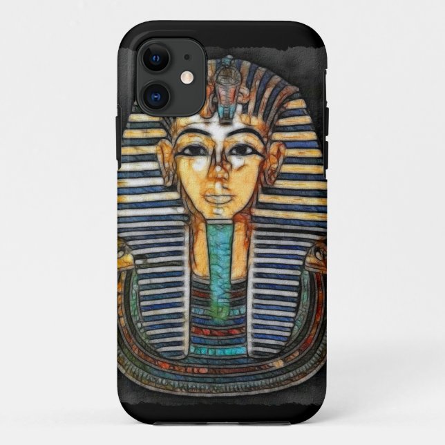 Capa de telefone do antigo Pharaoh Tutankhamun egí (Verso)