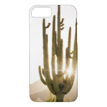 Capa de telefone do Deserto Pensada com Cactus