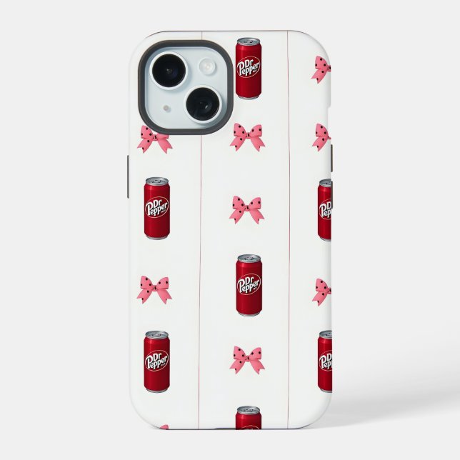 Capa de telefone do Dr. Pepper Soda Cans (Verso)
