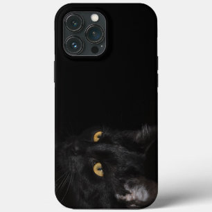 Capa de telefone do gato preto - HAMbyWhiteGlove